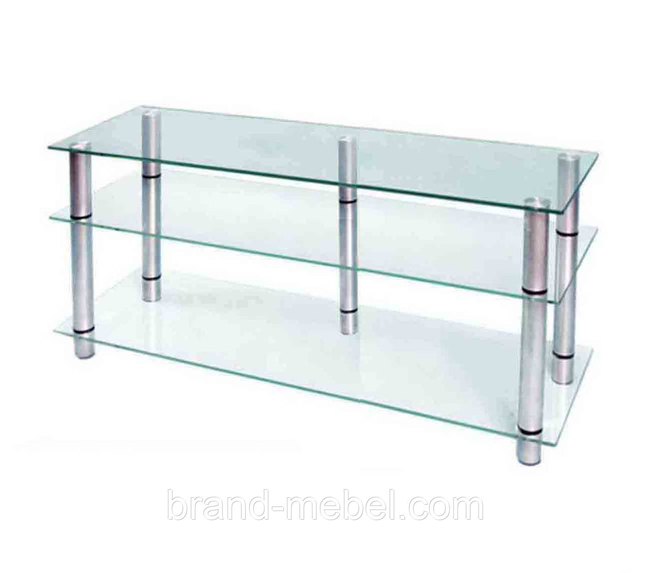 Тумба під телевізор ТВ-18 прозора, фото 1