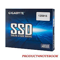 Жесткий диск 2.5" SSD 480Gb Gigabyte, GP-GSTFS31480GNTD, TLC, SATA-III 6Gb/s, зап/чт. - 480/550мб/с