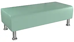 Банкетка 1200x500x380 BNB Solo Кушетка. Для школи, лікарні, адміністратора, очікування. Різні кольори
