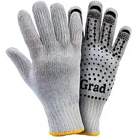 Перчатки трикотажные с точечным ПВХ покрытием GRAD (9442715)