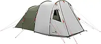 Палатка четырехместная Easy Camp Huntsville 400 Green/Grey (120406) 3000 мм Кемпинговая Трехсезонная Туннель