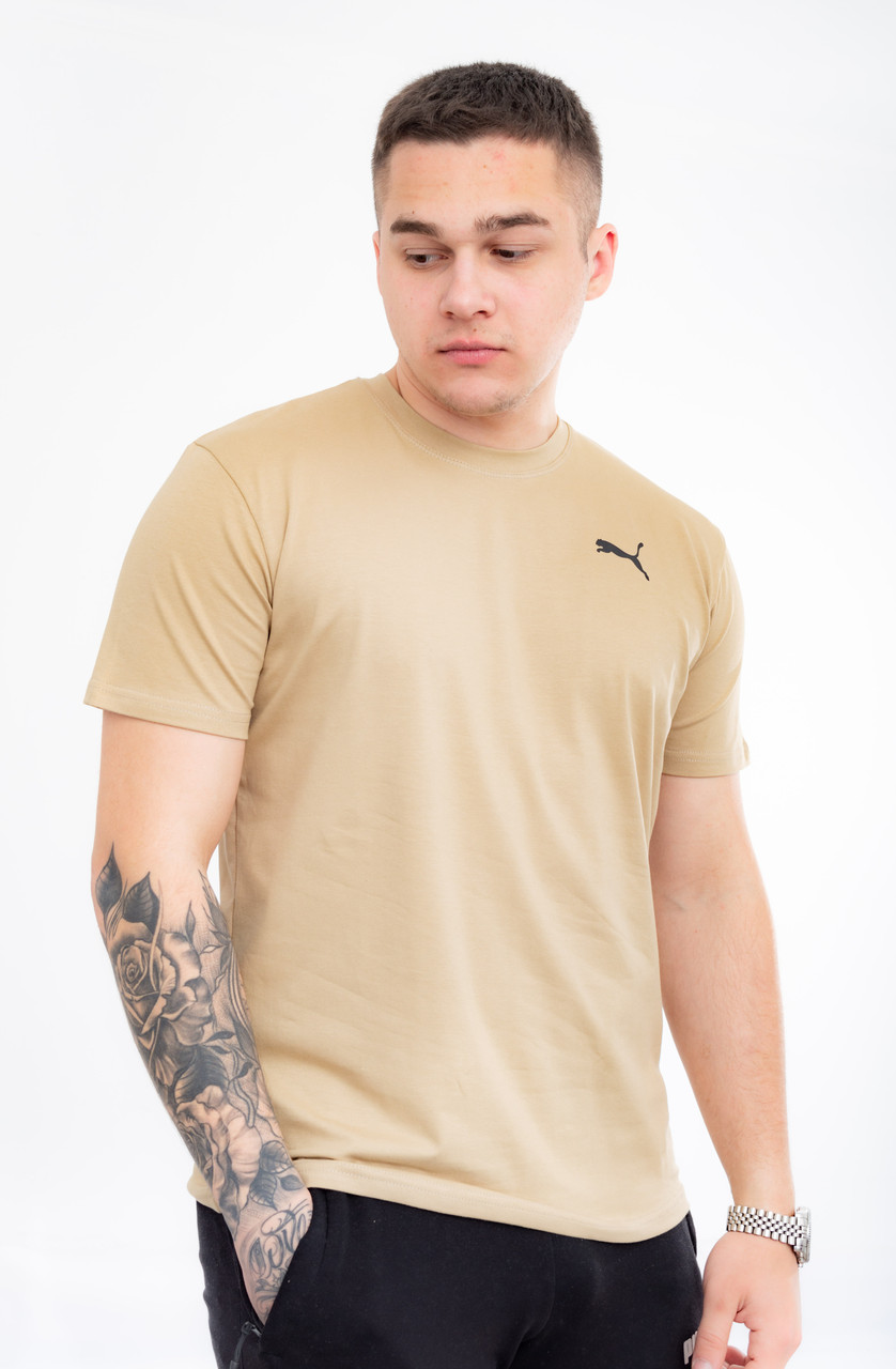 Чоловіча футболка Puma пісочний
