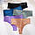 Трусики - стрінги, в рубчик, FINETOO, з високою посадкою, фото 6