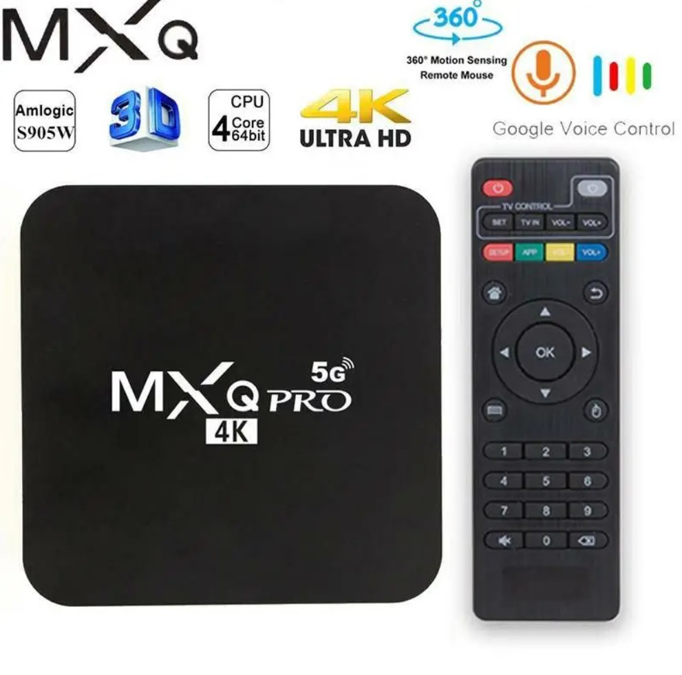 Смарт приставка для телевизора TV-BOX 4GB/64GB 4K Андроид 11.1 интернет приставка Smart TV 5G VS - фото 2 - id-p1835868921