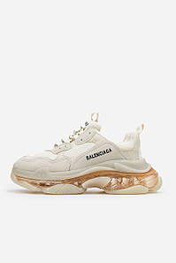 Жіночі Кросівки Balenciaga Triple-S Beige 36-37-38-39