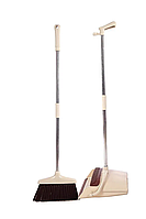 Складной стойкий совок с метлой для уборки Windproof dustropan broom, совок + щетка для уборки