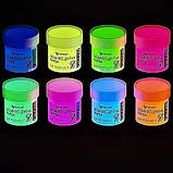 Люмінісцентна фарба, біла, 25 мл, фото 4