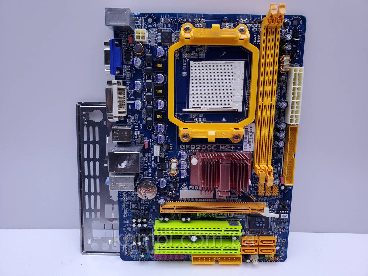 Материнська плата Biostar GF8200C M2+ (Socket AM2+,DDR2,б/у)