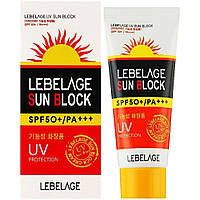 Солнцезащитный крем Lebelage UV Sun Block Cream SPF50+ PA+++ 30 мл