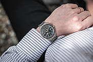 Чоловічий годинник Seiko SSK009J1 SARY229 Presage Style 60’s GMT Collection, фото 5