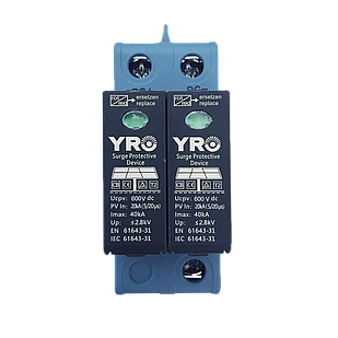 Обмежувач перенапруги YRO YRSP-D2 2P/600