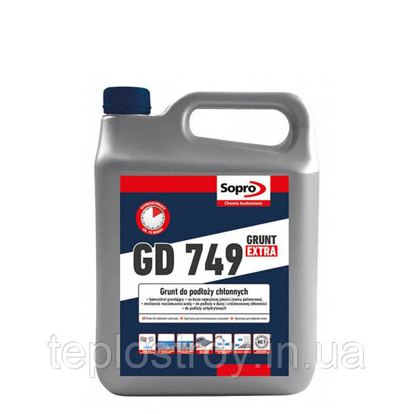 Sopro GD 749 - Праймер концентрат для всмоктуючих поверхонь 4л