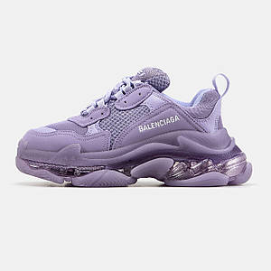 Жіночі Кросівки Balenciaga Triple-S Purple 36-37-38-39-40