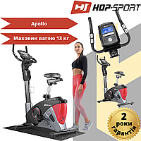 Велотренажер электромагнитный + мат Hop-Sport HS-090H Apollo'21 iConsole Красный, Кардиотренажер до 150 кг