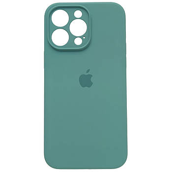Чохол Silicone Full Camera для Apple iPhone 14 Pro Max Pine Green