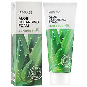 Пінка для вмивання з екстрактом алое LEBELAGE Aloe Cleansing Foam 100 мл