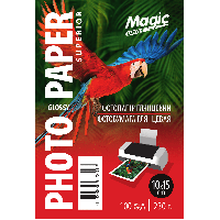 Глянцевий фотопапір 10x15, 230 г./м.Magic (100 аркушів) Superior Фотопапір глянсовий для принтера 230 грам.