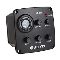 Преамп со звукоснимателем для акустической гитары Joyo JE-303