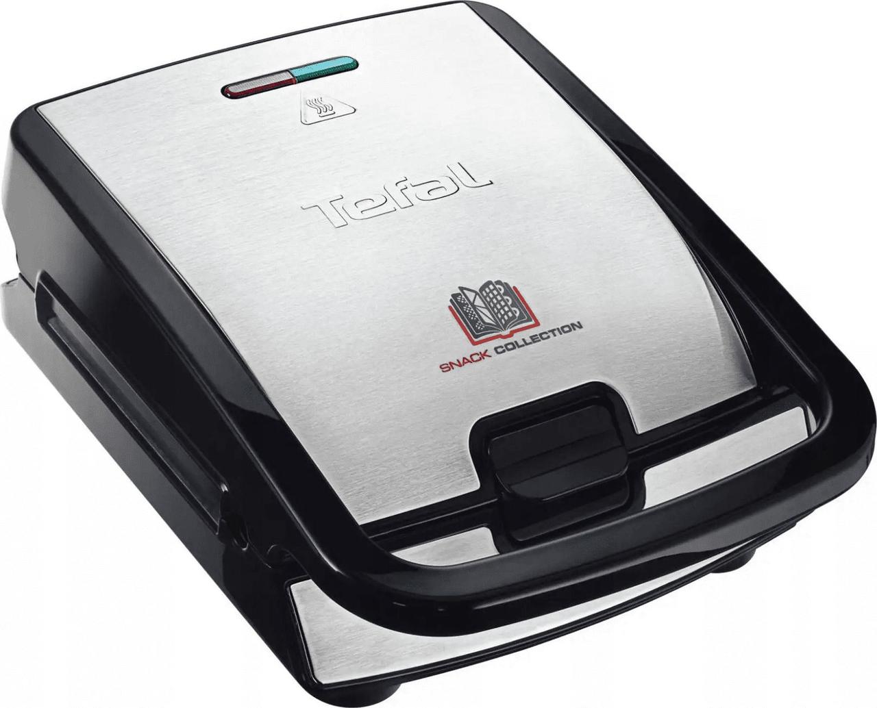 Мультимейкер (бутербродница-вафельница-гриль-кексница) Tefal SW854D - фото 1 - id-p673076183