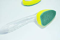 Щётка для мытья посуды с дозатором dish wand