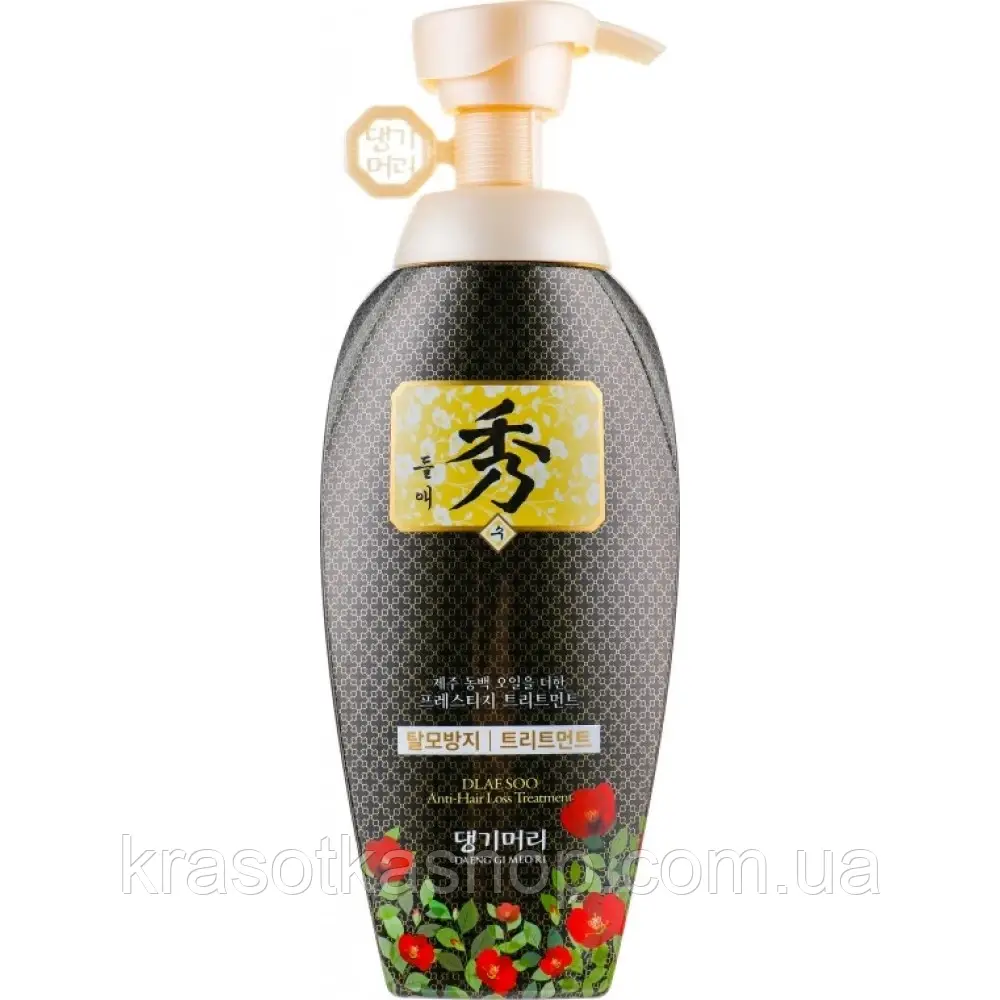 Кондиціонер проти випадіння волосся Daeng Gi Meo Ri Dlaе Soo Anti-Hair Loss Treatment 400 мл, фото 1