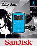 Компактний MP3 плеєр Sandisk Sansa Clip Jam Blue 8GB (SDMX26-008G-G46B), фото 6