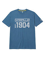 Футболка чоловіча Caterpillar Men's Established T-Shirt Real Teal L