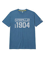 Футболка чоловіча Caterpillar Men's Established T-Shirt Real Teal M