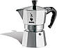 Кавоварка гейзерна Bialetti Moka Express 4TZ silver-black, фото 2