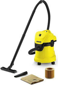 Професійний пилосос з мішком і контейнером Karcher WD 3 (1.629-821.0)
