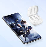 Bluetooth — навушники QCY T13 ANC бездротові в кейсі білі, фото 3
