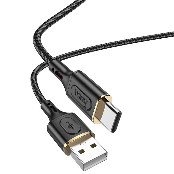 Кабель для зарядки Type-C Android HOCO X95 |3А/1м| Чорний
