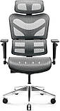 Офісне крісло для персоналу Diablo Chairs V-Commander Black/Grey, фото 3
