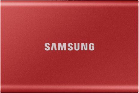 SSD накопичувач Samsung T7 1 TB Red (MU-PC1T0R/WW)