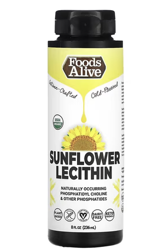 Купить Foods Alive, Sunflower Lecithin, жидкий подсолнечный лецитин, 8 ...