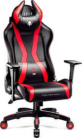 Комп'ютерне крісло для геймера Diablo Chairs Diablo X-Horn XL 2.0 Black/Red