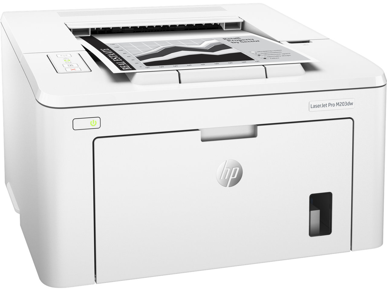 Принтер HP LaserJet Pro M203dw (G3Q47A) - фото 2 - id-p605626718