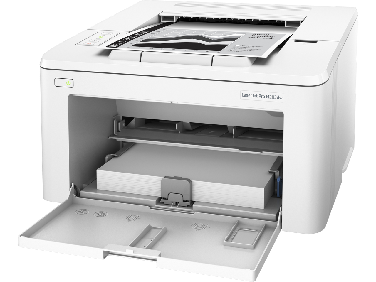 Принтер HP LaserJet Pro M203dw (G3Q47A) - фото 4 - id-p605626718