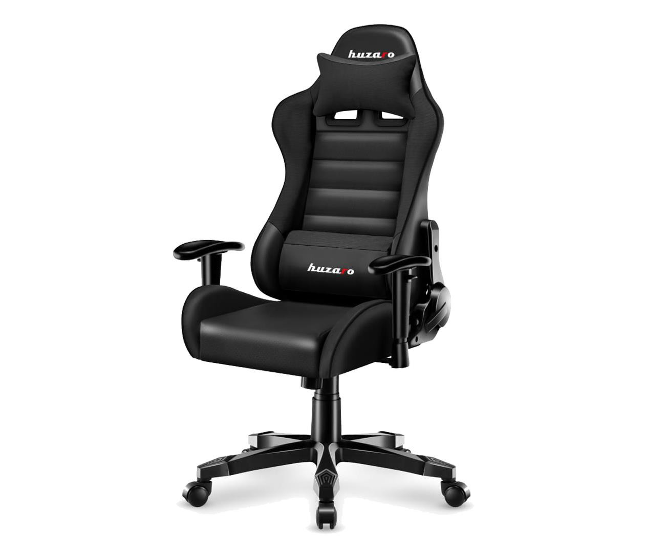 Комп'ютерне крісло для дітей Huzaro Ranger 6.0 Eco-Skin Black