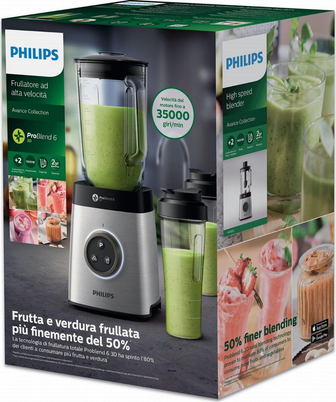 Блендер стационарный Philips HR3655/00 - фото 2 - id-p1239992957