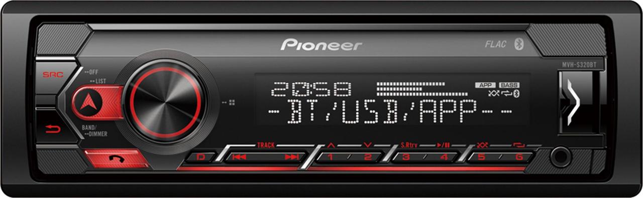 Бездисковая MP3-магнитола Pioneer MVH-S320BT - фото 1 - id-p1095005671