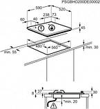 Варильна поверхня газова Electrolux CGS6436BX, фото 5