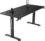 Геймерський ігровий стіл Ultradesk MOMENTUM (UDESK-MM-BK), фото 4
