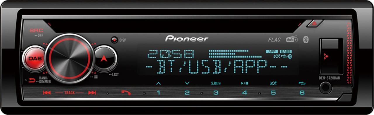 Бездисковая MP3-магнитола Pioneer DEH-S720DAB - фото 1 - id-p1093852031