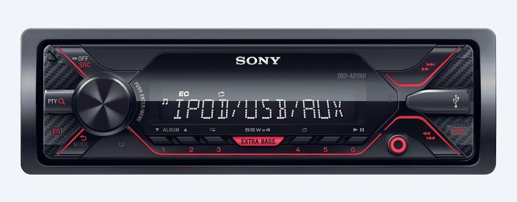 Бездисковая MP3-магнитола Sony DSX-A210UI - фото 1 - id-p1095005925
