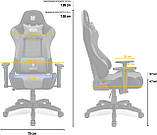 Крісло для геймера IMBA seat Druid black/gray, фото 4