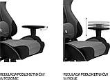 Крісло для геймера IMBA seat Druid black/gray, фото 5