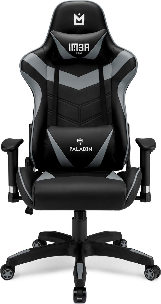 Комп'ютерне крісло для геймера IMBA seat Paladin gray