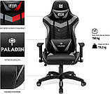 Комп'ютерне крісло для геймера IMBA seat Paladin gray, фото 6