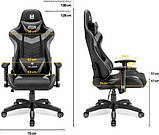 Комп'ютерне крісло для геймера IMBA seat Paladin gray, фото 7